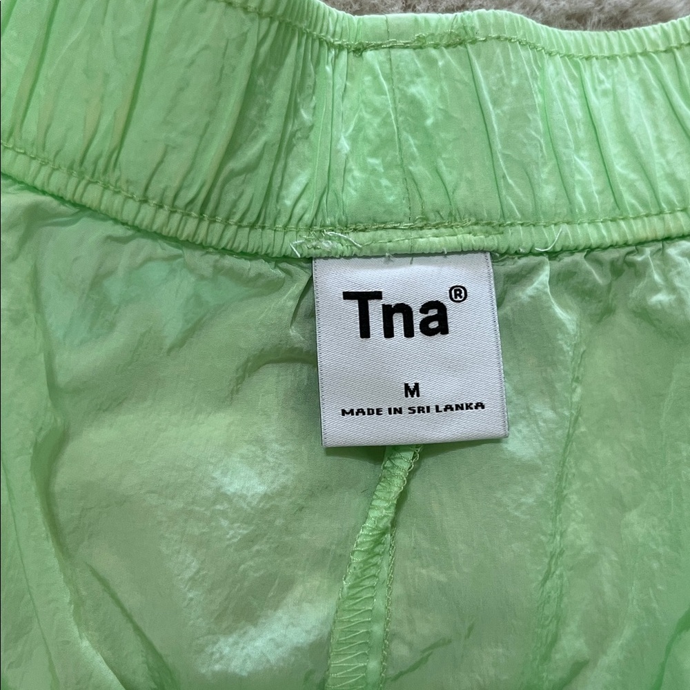 TNA Light Green Athletic Shorts - Picture 3 of 6